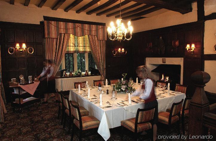 Albright Hussey Manor Hotell Hadnall Restaurang bild