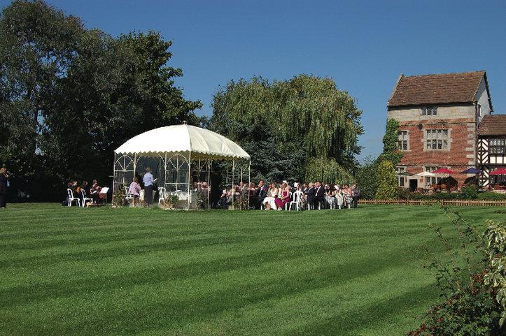 Albright Hussey Manor Hotell Hadnall Exteriör bild