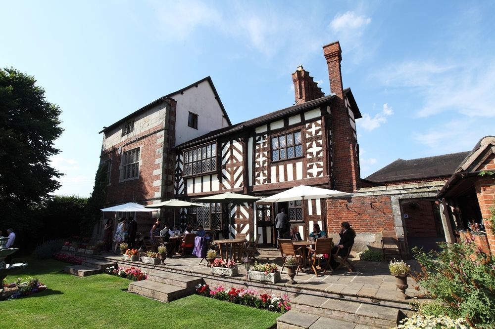 Albright Hussey Manor Hotell Hadnall Exteriör bild